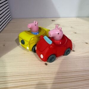 Peppa Pig Toy Bundle Lot Cars Figures Accessories Suzy Sheep